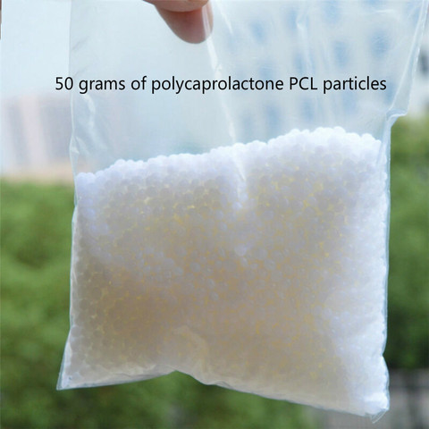 Granulés thermoplastiques polycaprolacton de haute qualité, 50g, 4mm ► Photo 1/5