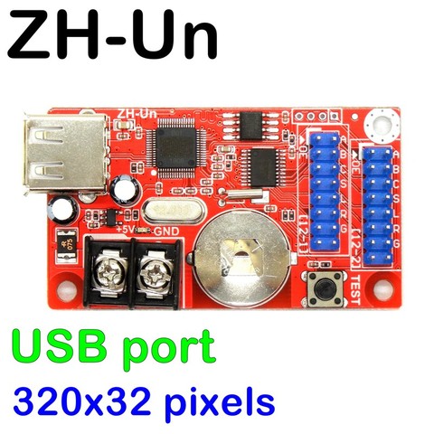 Z-un-module de support pour panneau led électronique P10, 320x32pixels max, 20 pièces, disque USB/U, affichage led kit de bricolage, panneau led ► Photo 1/5