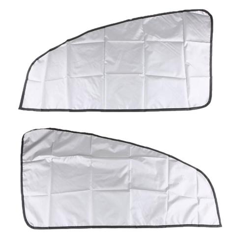 2 pièces voiture côté parasol rideau Auto maille visière bouclier côté fenêtre cacher UV aimant pour Toyota Nissan VW Ford Honda Etc 2022 nouveau ► Photo 1/6