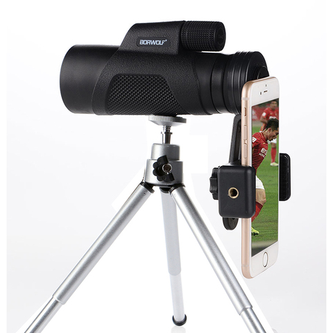 Borwolf – monoculaires 16x50 prisme BAK4, lentille optique FMC, haute puissance, chasse, observation des oiseaux, télescope étanche, vision nocturne ► Photo 1/6