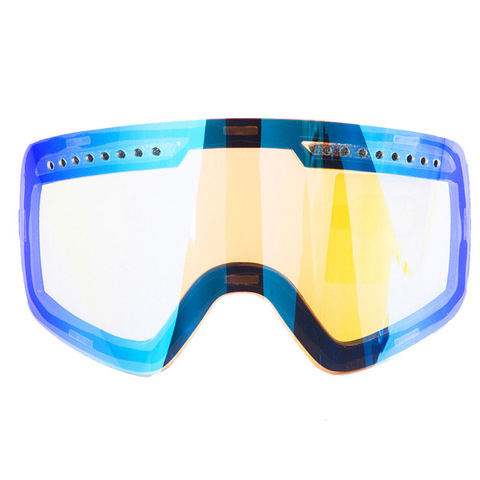 Lunettes de Ski de rechange magnétiques, haute définition, Anti-buée, pour la neige, protection UV400, verres de Ski uniquement ► Photo 1/6