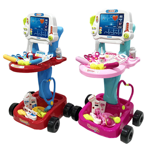 Catégorie 2 1 ensemble, simulation, faire semblant, jeu, kit, docteur, jouets pour enfants, enfants, jouets éducatifs, cadeaux, enfants, jouets de jeu ► Photo 1/5