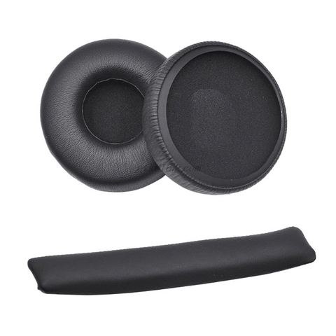 Remplacement en cuir bandeau coussin oreillettes housse pour JBL Synchros E40BT E40 Bluetooth écouteurs accessoires ► Photo 1/6
