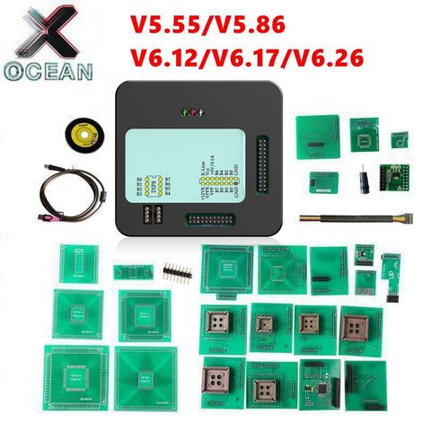 XPROG-M V6.26 boîte en métal XPROG V5.55 V5.86 V6.17 V6.26 Xprog 5.86 6.12 6.17 outil de programmeur ECU automatique X boîte Prog 5.86 adaptateur complet ► Photo 1/1