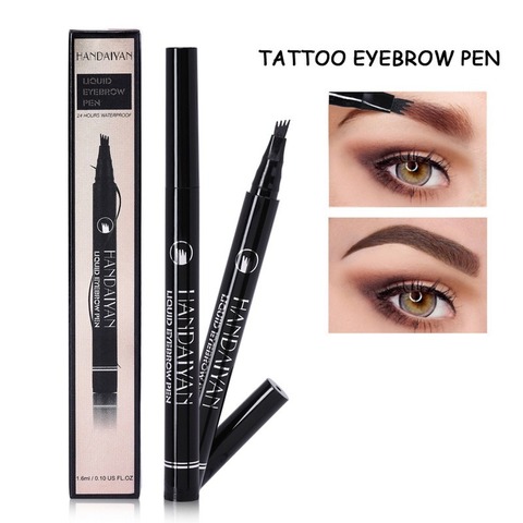 HANDAIYAN-crayon à sourcils résistant à l'eau, stylo à sourcils pour femmes, outil de maquillage cosmétique de beauté et durable, 5 couleurs, 1 pièce ► Photo 1/6