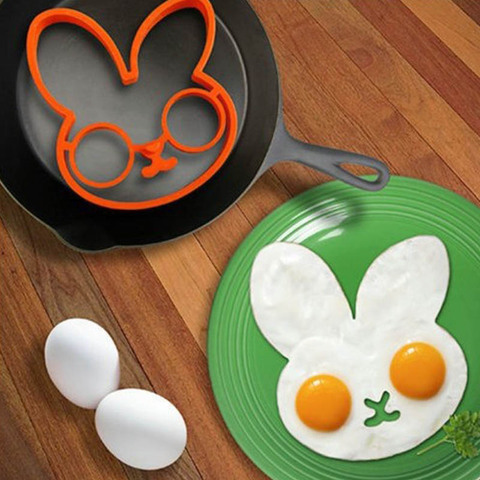 Petit déjeuner Omelette moule Silicone oeuf crêpe anneau Shaper outil de cuisine bricolage accessoires de cuisine Gadget oeuf cuit moule ► Photo 1/6