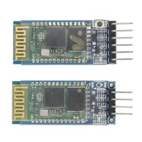 1 pièces/lot HC05 HC-05 HC06 HC-06 JY-MCU anti-inverse, module de passage série Bluetooth intégré, HC-05 maître-esclave 6pin ► Photo 1/6