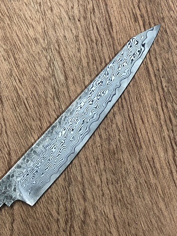 Kit de projet pour menuiserie-Gyuto couteau de Chef japonais vierge, Premium vg10damas 67 couches d'acier forgé sans LOGO Gyut ► Photo 1/6