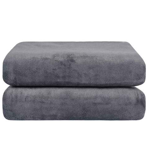 SINLAND – serviette de bain en microfibre, serviette enveloppante de douche Extra Large, douce et absorbante pour Spa voyage natation Camping 80x150cm 2 paquets ► Photo 1/6