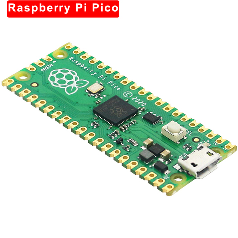 Framboise Pi Pico carte RP2040 puce haute Performance faible puissance double cœur bras Cortex M0 + processeur microcontrôleur Flexible ► Photo 1/6