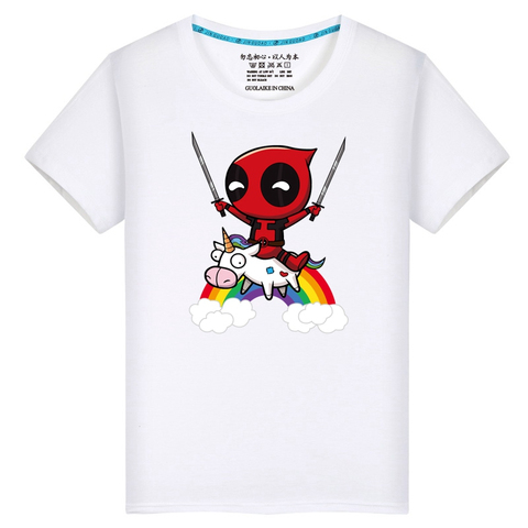 T-shirt Homme blanc, humoristique et surdimensionné, Harajuku, Deadpool, avec photo ou logo personnalisés, style Hip Hop et Anime, 7xl, 2022 ► Photo 1/6