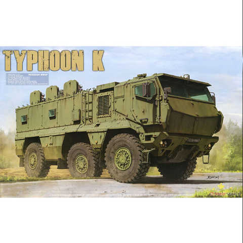 Liste des jouets soldat, nouveaux modèles de véhicules blindés à roues Typhoon K 1/35 ► Photo 1/1