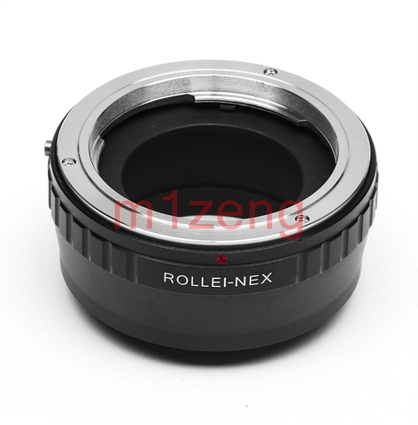 Anneau adaptateur pour objectif Rollei QBM à sony e mount NEX/5/6/7 a7 a7r a7s a7r2 a7r3 a7r4 a9 a5000 a6300 a6500 ► Photo 1/4