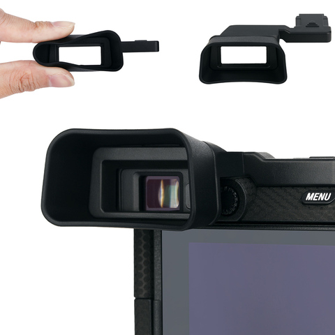 Kiwi silicone souple longue caméra viseur œilleton oculaire pour Sony a7C accessoires de protection de la vue ► Photo 1/6