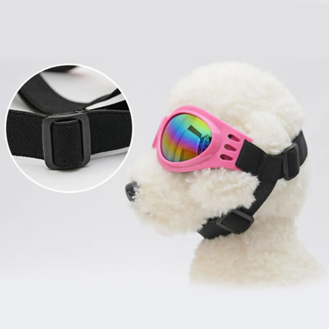 Lunettes pour chiens de compagnie Doggy chiot pliable lunettes de soleil chien en plein air de haute qualité animaux de compagnie lunettes de soleil maison fournitures pour animaux de compagnie chiens approvisionnement chat jouet ► Photo 1/6