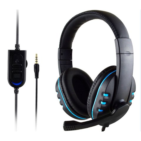 Casque d'écoute filaire stéréo avec micro pour PS4 Sony PlayStation 4/PC ► Photo 1/6