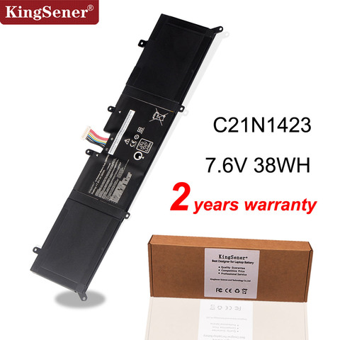 KingSener Nouveau C21N1423 batterie d'ordinateur portable pour asus X302L X302LJ X302LA R301LA F302LJ F302U X302LJ-R4073/R4036H 7.6 V 38WH ► Photo 1/3