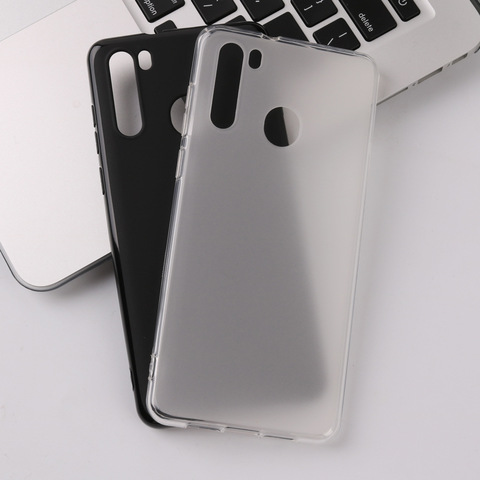 Coque de protection arrière en Gel TPU pour Smartphone Blackview A80 Pro, étui en silicone mat pouding ► Photo 1/6