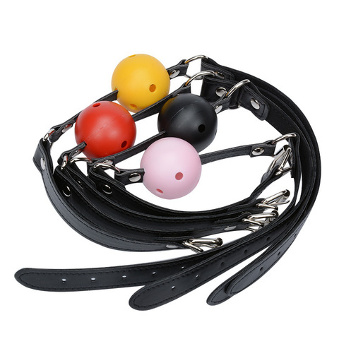 Boule de Bondage Bdsm colorée, Fixation buccale ouverte, Gag, contraintes de Bondage, jouet Sm pour adultes, jeux pour Couples ► Photo 1/5