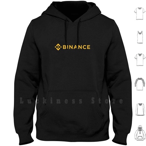 Binance – chemise à capuche, manches longues, Eos, block cat, Adxt, Verge, Fomo Bat, Basic Attention, jeton ► Photo 1/6
