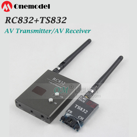 Récepteur AV sans fil RC832 5.8G 40ch/Module émetteur AV 5.8G 48 ch modèle TS832 5.8G 600mw48 canaux ► Photo 1/2