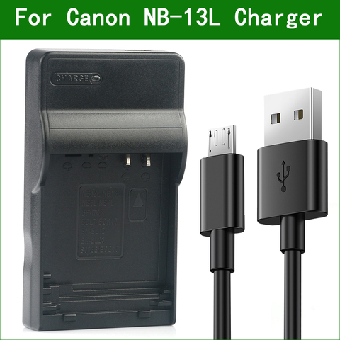 Chargeur de batterie pour appareil photo numérique Canon PowerShot SX620 SX720 SX730 SX740 HS G9 X Mark II, G7 X Mark III, NB13L, NB-13L ► Photo 1/6