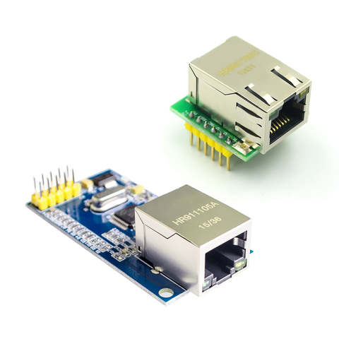 USR-ES1 W5500 puce nouveau SPI vers LAN/ Ethernet convertisseur TCP / IP 51 / STM32 microcontrôleur programme sur W5100 ► Photo 1/6