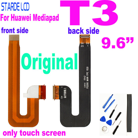 Câble flexible T3 pour connecteur d'affichage LCD, pour Huawei Mediapad T3 10 AGS-L03 AGS-L09 AGS-W09, câble pour carte mère de remplacement ► Photo 1/4