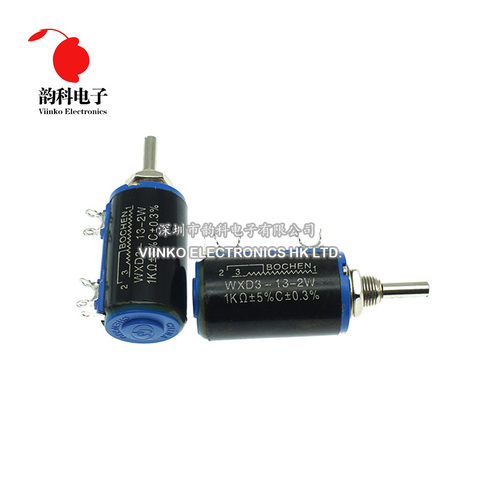 Potentiomètre sans fil 2W, WXD3-13-2W 100 200 220 470 1K 680 K 2.2K 3.3K 4.7K 10K 22K 33K 47K 5.6K Ohm 6.8, 1 pièce ► Photo 1/2