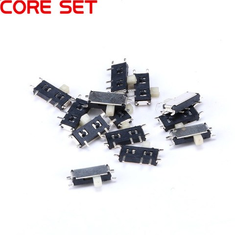 Mini interrupteur à bascule à 7 broches marche/arrêt, 1P2T SPDT SMD, 50 pièces/lot, pour MP3 MP4 DC 12V 0.1A ► Photo 1/5