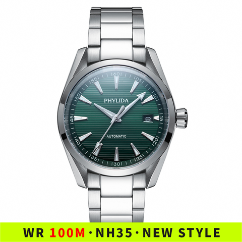 2022 nouveau vert AquaTerra 100M NH35A montre automatique mode luxe mécanique montre-bracelet solide SS saphir cristal ► Photo 1/6