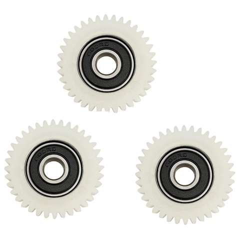 Engrenage de moteur électronique en Nylon, 36 dents 38mm, 3 pièces, pour vélo électrique Bafang ► Photo 1/6