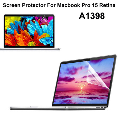 Protecteur d'écran mat anti-reflet pour Macbook Pro Retina, 15 pouces A1398, film de protection mat anti-reflet ► Photo 1/5