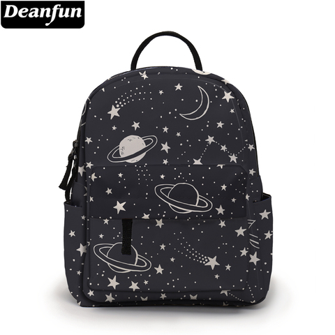 Deanfun Planet impression Mini sac à dos étoile motif magnifiques filles sacs à bandoulière mode école sac à dos pour adolescents MNSB-24 ► Photo 1/6