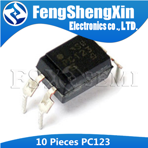 Spécifications de dispositif pour photocoupleur IC, 10 pièces, PC123 DIP4 DIP PC123B DIP-4 ► Photo 1/1