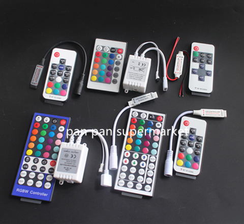 Mini télécommande sans fil IR, LED bandes d'éclairage, 12v dc, 12v dc, 40/44, clé, Wifi LED, RGB, 3/11/17/24/LED ► Photo 1/5