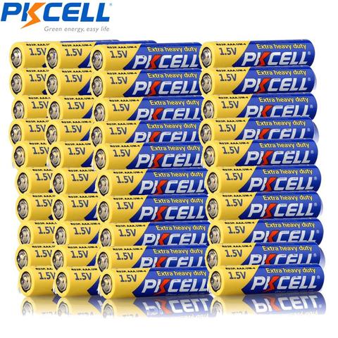 200 pièces R03P AAA batterie UM4 MN2400 LR03 SUM4 LR3 Zinc carbone souper batterie sèche et primaire robuste pour thermomètre de contrôle ► Photo 1/6