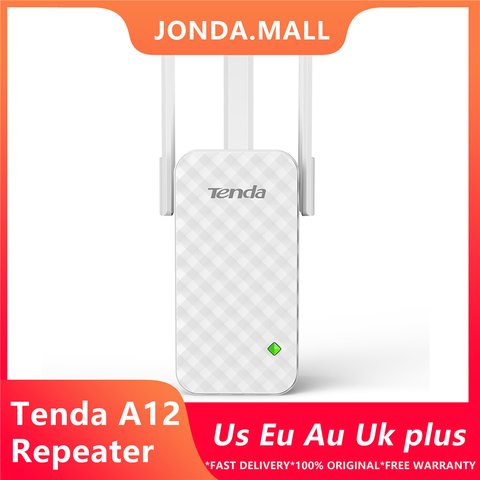 Tenda A12 300Mbps WiFi répéteur extension de portée sans fil amplificateur de Signal Wi-Fi extenseur, sans fil N300 extension de gamme universelle ► Photo 1/6