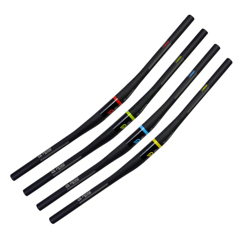 DODICI – guidon de vélo de montagne en fibre de carbone à 9 degrés, mat et plat, 31.8mm x 690mm, 720mm, 740mm, 760mm ► Photo 1/6