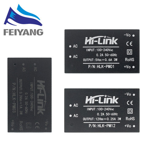 HLK-PM03 AC-DC 220 V à 3.3 V Step Down Buck Module D'alimentation Intelligent Ménage Commutateur Convertisseur ► Photo 1/6