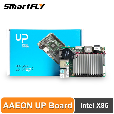 AAEON-UP Board Inter 4 go de RAM + 32 go EMMC, Compatible avec plus de Raspberry Pi HAT Intel X86, Windows 10, Linux ► Photo 1/6