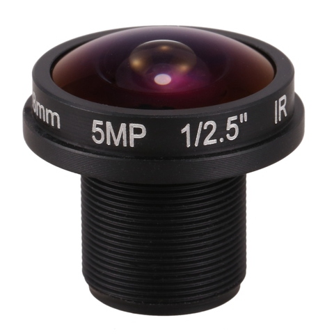 Objectif cctv HD fisheye chaud 5MP 1.8mm M12 * 0.5 monture 1/2.5 F2.0 180 degrés pour les objectifs de vidéosurveillance caméra cctv ► Photo 1/6