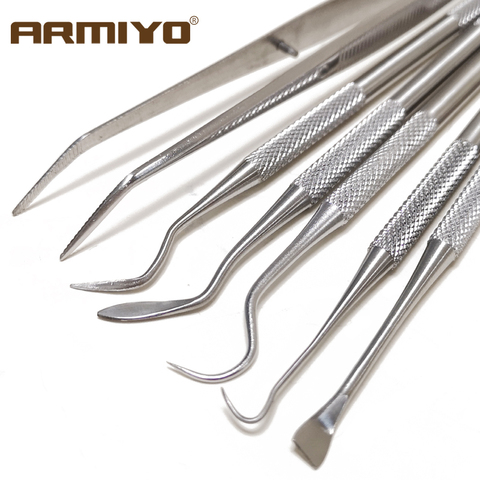 Armiyo-Kit de sélection à Double extrémité en acier inoxydable, Kit solide, outil solide, accessoires de chasse de 170mm de long ► Photo 1/5