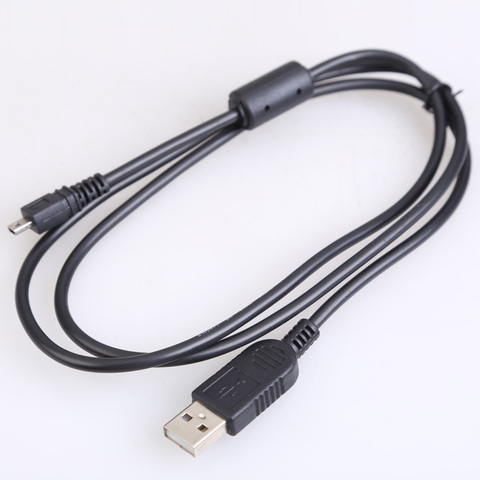 Câble USB de 1M pour caméra et transfert de données, synchronisation vidéo, images, cordon à 8 broches pour Nikon, Olympus, Pentax, Sony, Panasonic, Sanyo ► Photo 1/6