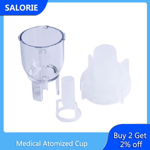 Tasse atomisée médicale nébuliseur inhalateur nébuliseur tasses atomiseur nébuliszador équipement médical asthme soins de santé ► Photo 1/6