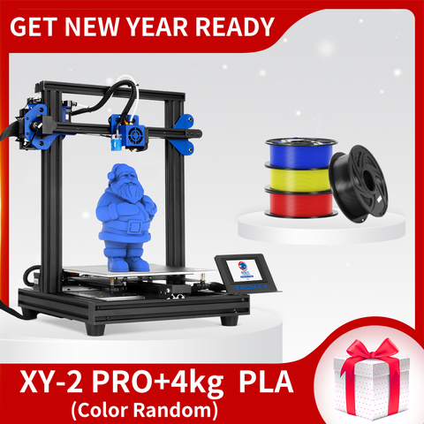 TRONXY XY-2 PRO – imprimante 3D grand format, écran tactile de haute précision, nivellement automatique, plaque de construction magnétique, reprise d'impression en cas de panne ► Photo 1/6