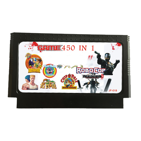 Cartouche de jeu 450-en-1, 60 broches, pour Console de jeu 8 Bit, avec nijiatoltle, DK 1/2/3/JR, bombardier, MortalKombat 4, etc. ► Photo 1/1