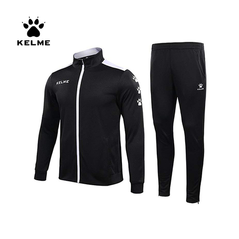 KELME – vêtements de Sport chauds pour hommes, survêtement, veste, pantalon de survêtement, ensembles de course, Jogging, costume de Sport Fitness pour hommes, 3771200 ► Photo 1/6