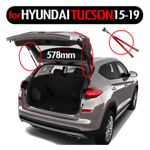 Support de ressort pour ressort arrière de voiture, 2 pièces pour Hyundai Tucson 2015, 2016, 2017, 2022, absorbeur 2022 MM ► Photo 1/6