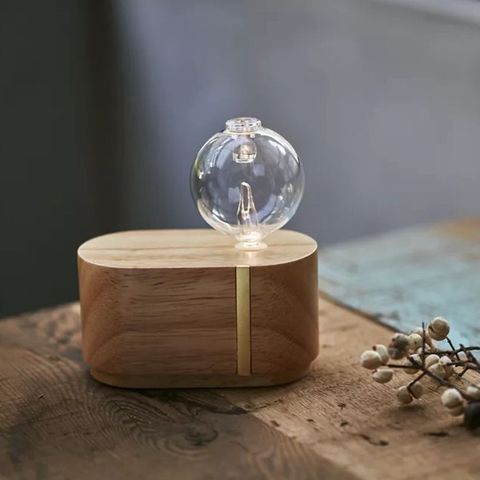 Diffuseur d'huile essentielle et d'arôme en bois, mini diffuseur d'aromathérapie portable sans eau, vaporisateur d'air pour la maison ► Photo 1/6